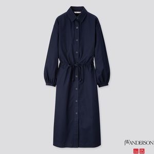 JW Anderson x Uniqlo Twill Shirt Dress